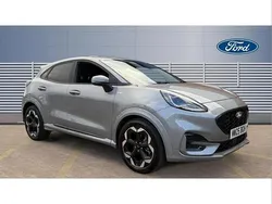 Silver Used 2025 Ford Puma Gen-E ST-Line X SUV | £23,475
