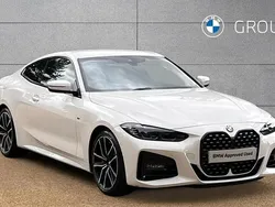 White Used 2021 BMW 420 M Sport Coupe | £26,995 (Fair price)