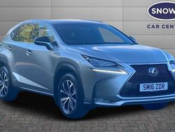 Silver Used 2016 Lexus NX300h Sport Line SUV | £16,034 (Fair price)