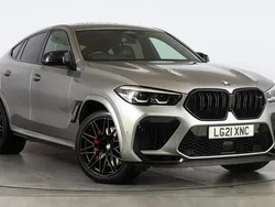 Grey Used 2021 BMW X6 M Competition Edition SUV | £62,000 (Fair price)