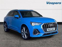 Blue Used 2022 Audi Q3 S-Line SUV | £24,995 (Good price)