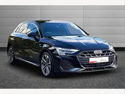 Mythos black Used 2025 Audi A3 e-tron S-Line Hatchback | £30,995 (Expensive)
