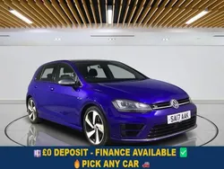 Blue Used 2017 VW Golf VII R Hatchback | £13,099 (Good price)