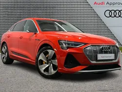 Red Used 2020 Audi e-tron Sportback S-Line SUV | £28,995 (A bit pricey)