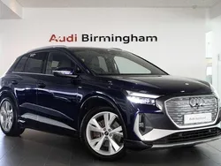 Blue Used 2021 Audi Q4 e-tron S-Line SUV | £25,000