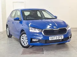 Blue Used 2023 Skoda Fabia Comfort Hatchback | £15,798 (Fair price)