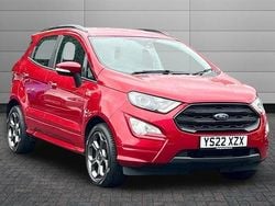 Fantastic red Used 2022 Ford Ecosport ST-Line SUV | £13,350 (Fair price)