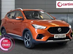 Orange Used 2023 MG ZS Excite Sedan | £12,990 (Fair price)
