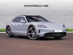 Green Used 2025 Porsche Taycan Cross Turismo Sedan | £88,990 (Fair price)