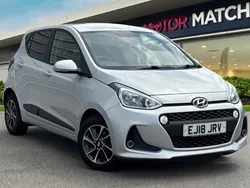 Silver Used 2018 Hyundai i10 Premium Hatchback | £5,090 (Good price)