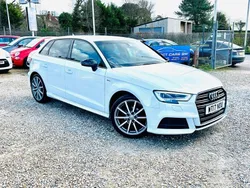 White Used 2017 Audi A3 Sportback Black Edition Hatchback | £9,995 (Fair price)