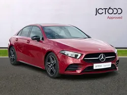Red Used 2022 Mercedes A180 Executive Sedan | £17,386 (Good price)