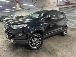 Black Used 2015 Ford Ecosport Titanium SUV | £7,730 (Fair price)