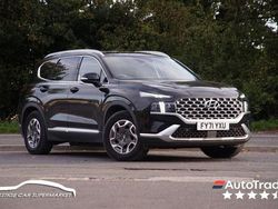 Black Used 2022 Hyundai Santa Fe Premium SUV | £24,699 (Good price)