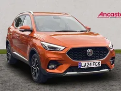 Orange Used 2024 MG ZS Exclusive Sedan | £16,495 (Fair price)