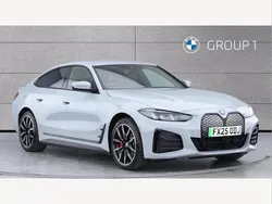 Brooklyn grey Used 2025 BMW i4 M Sport Sedan | £46,990 (Good price)