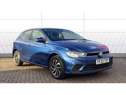Blue Used 2023 VW Polo Life Hatchback | £16,776 (Fair price)