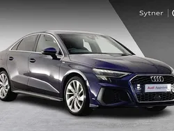 Blue Used 2021 Audi A3 S-Line Sedan | £22,000 (A bit pricey)