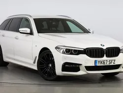 White Used 2017 BMW 520 M Sport Estate | £17,000 (Expensive)