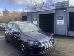 Blue Used 2018 VW Golf Sportsvan SE MPV | £11,495 (Fair price)