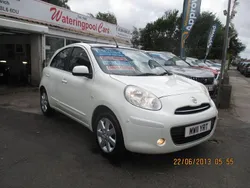 White Used 2011 Nissan Micra S Hatchback | £5,895 (Fair price)