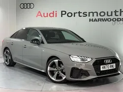 Quantum grey, solid Used 2020 Audi A4 Black Edition Sedan | £20,490 (Expensive)