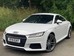 White Used 2015 Audi TT S-Line Coupe | £10,990 (Fair price)
