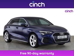 Blue Used 2022 Audi A3 S-Line Hatchback | £18,999 (Fair price)