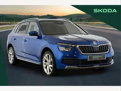 Race blue Used 2022 Skoda Kamiq SE L Executive SUV | £19,390 (Fair price)