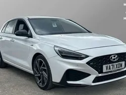 White Used 2021 Hyundai i30 N Line Hatchback | £18,691 (Fair price)