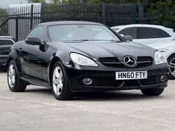 Black Used 2010 Mercedes SLK200 Cabriolet | £4,998 (Fair price)