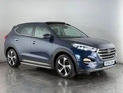 Blue Used 2017 Hyundai Tucson Premium SE SUV | £14,100 (Good price)