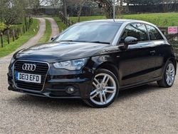 Black Used 2013 Audi A1 S-Line Hatchback | £9,299 (A bit pricey)