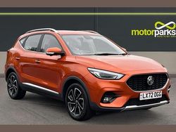 Orange Used 2022 MG ZS Exclusive Sedan | £15,400 (Fair price)
