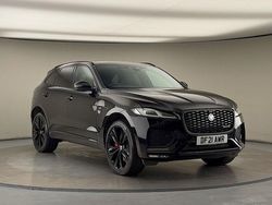 Santorini black Used 2021 Jaguar F-Pace R-Dynamic SUV | £32,000 (Expensive)