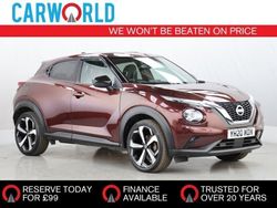 Red Used 2020 Nissan Juke Tekna SUV | £14,990 (Fair price)