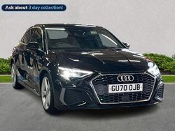 Black Used 2020 Audi A3 S-Line Hatchback | £19,097 (Fair price)