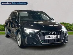 Black Used 2020 Audi A3 S-Line Hatchback | £19,267 (Fair price)