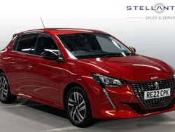 Red Used 2022 Peugeot 208 Allure Premium Hatchback | £15,985 (Fair price)