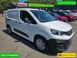 White Used 2021 Peugeot Partner Van | £10,999 (Expensive)