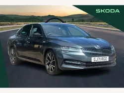 Grey Used 2021 Skoda Superb SportlinePlus Hatchback | £20,495 (Fair price)