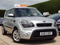 Silver Used 2013 Kia Soul 2 SUV | £7,495 (Expensive)
