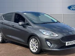 Grey Used 2020 Ford Fiesta Titanium Hatchback | £11,896 (Fair price)