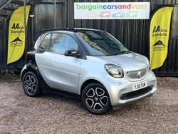 Silver Used 2016 Smart ForTwo Coupé Prime Coupe | £4,200 (Fair price)