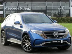 Blue Used 2022 Mercedes EQC400 AMG line SUV | £24,495 (Good price)