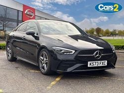 Black Used 2023 Mercedes CLA180 Executive Sedan | £26,380 (Good price)