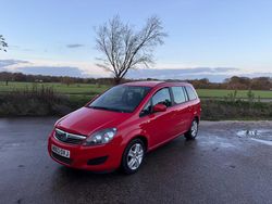 Red Used 2013 Vauxhall Zafira MPV | £2,950 (Good price)