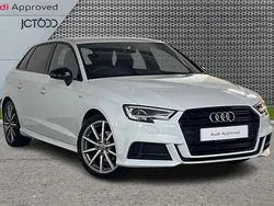 White Used 2018 Audi A3 Black Edition Hatchback | £15,577 (Fair price)
