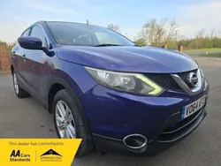 Blue Used 2014 Nissan Qashqai Acenta Premium SUV | £5,400 (A bit pricey)