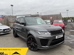 Grey Used 2019 Land Rover Range Rover Sport SVR SUV | £34,995 (Super price)